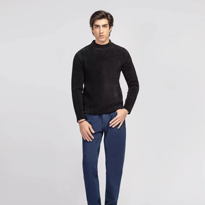 Logo personnalisé, hommes, manches longues, 100% coton, polaire, tissu pour hommes / Produit très demandé, dernier produit 2025, fabriqué par EVERGLOW - Product Image 1