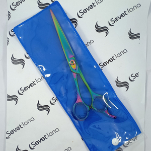 ที่ดีที่สุด Sus 440c ผมกรรไกรผมบางกรรไกรร้านเสริมสวยกรรไกรตัดผมกรรไกรมืออาชีพ CTS 70 7 นิ้วญี่ปุ่นขอบญี่ปุ่น - Product Image 6