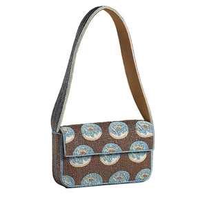 Perles de rocaille de haute qualité broderie à la main sac à main sac à main indien à la main perlé broderie sacs par glowin fashion - Product Image 6