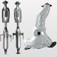 Convertidor Catalítico de Ajuste Directo Yueyang para Mazda6 2.0T 2.3T 2004-2012 Euro IV, Reemplazo del Sistema de Escape de Gasolina, 1 Año de Garantía, Acero Inoxidable