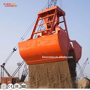 Cucharón de agarre tipo concha mecánico de una cuerda y doble lóbulo con control remoto inalámbrico de 1.5m³ a 3m³ para elevación de barcos - Product Image 2