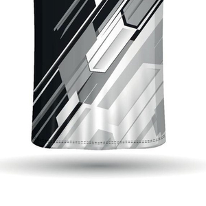 T-shirts en coton d'été à sublimation, couleur unie, col rond simple, extensible, coupe ajustée, pour hommes, fabriqués au Pakistan - Product Image 6