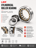 Roulement à rouleaux cylindriques haute performance haute précision NU309 NU310 pour boîtes de vitesses industrielles, compresseurs, convoyeurs