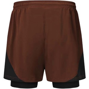 Pantalones cortos deportivos para hombre hechos a medida 100% poliéster patrón sólido transpirable y de secado rápido con estilo informal con múltiples bolsillos - Product Image 5