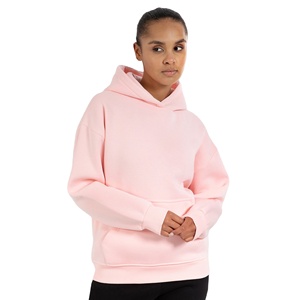 Sudaderas con Capucha de Alta Calidad para Mujer, Marca PRO ENTERPRISES, Antiarrugas, Transpirables, con Logotipo Frontal, de Forro Polar de Poliéster/Algodón para Invierno - Product Image 1
