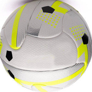 Ballon de football professionnel de haute qualité à 12 panneaux en PU, surface alvéolée, construction thermosoudée, chambre à air enroulée, pour la compétition - Product Image 3