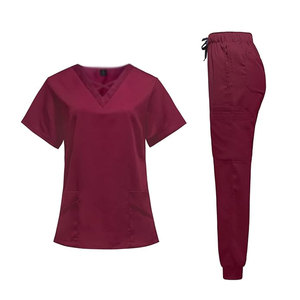 Uniforme Médico de Punto de Alta Calidad, Nuevo Estilo, con Cordón Ajustable, de Secado Rápido, para Uso Hospitalario, Venta al Por Mayor - Product Image 1