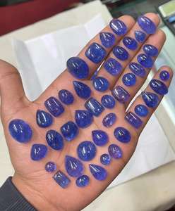 Piedras preciosas de cabujón de tanzanita natural, piedras sueltas de alta calidad para la fabricación de joyas, venta al por mayor y tamaños personalizados disponibles - Product Image 5