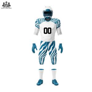 Uniformes de Fútbol Americano al por Mayor |   Conjunto de Uniforme de Fútbol Personalizado, Transpirable, Tallas Grandes |   Manga Corta |   Fuente de Fábrica OEM - Product Image 4