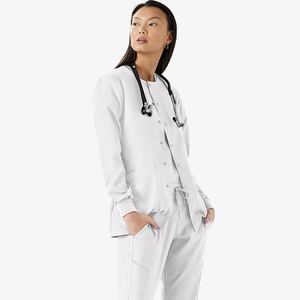 Top de gommage médical confort lisse dernier tissu léger sur mesure de haute qualité en gros pour les infirmières - Product Image 4