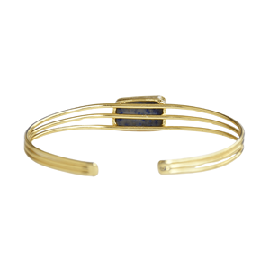 <b>Gold</b> Plated Adjustable Brass <b>Bracelet</b> Vintage Handmade Women Fashion Jewelry Wholesale Bulk Export - Product Image 3