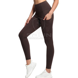 Leggings tricotés taille haute pour femmes - Vêtements de fitness écologiques sans coutures - Activewear - Faible MOQ 25 pièces - Fabricant pakistanais - Product Image 5