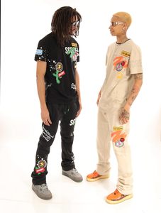 T-shirt pour homme de haute qualité 100% coton, style boxy, streetwear hip-hop, technique ultra premium, t-shirt personnalisable avec logo - Product Image 5