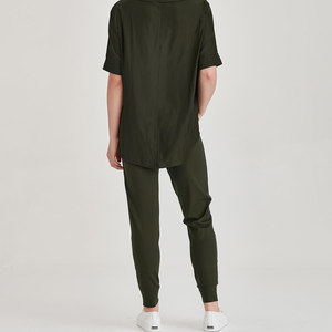 Joggers de alta calidad para mujer, pantalones deportivos de entrenamiento de Color sólido, pantalones de chándal ajustados y suaves para gimnasio, ropa de calle - Product Image 2