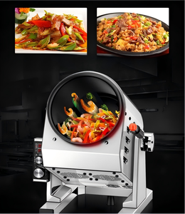 Wok rotatif électrique commercial pour <span class=keywords><strong>cuisine</strong></span>, machine à frire automatique, machine à faire des riz frit, équipement de cuisson - Product Image 6