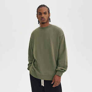 Sudadera de Forro Polar 100% Algodón Nueva Colección 2025, Diseño Liso, Resistente al Viento, Serigrafía para Otoño, Opciones de Personalización - Product Image 1