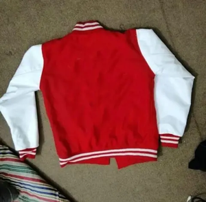 High Quality <b>Winter</b> Breathable Eco-Friendly Men's Cow Skin Varsity <b>Jacket</b> Comfortable Custom Color Size Logo Letter <b>Waterproof</b> - Product Image 2