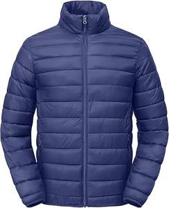 Veste matelassée oversize zippée et de qualité supérieure pour hommes OEM Vestes en duvet matelassées, imperméables, de haute qualité, chaudes pour l'hiver - Product Image 4