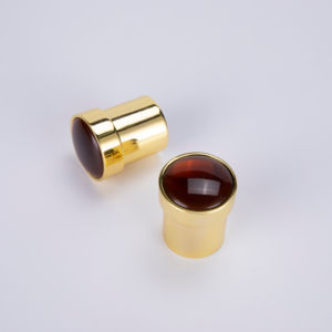 Tapa de botella de perfume de metal de estilo de lujo con material acrílico de estilo de lujo - Product Image 1