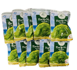Caja de 240g de 12 paquetes de uvas marinas deshidratadas de Vietnam Precio al por mayor Merienda nutricional de uvas marinas Okinawa - Product Image 1