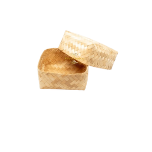 Best Choice Natural Bamboo Handwoven <b>Basket</b> Eco-Friendly Multifunction Minimalist Storage Solution for Kitchen Modern Living - Product Image 5