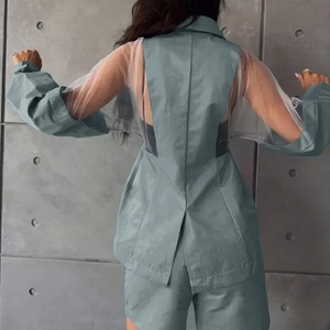 Nouveau élégant léger en gros chemise courte de haute qualité respirant femmes ensembles personnaliser conception 2 pièces ensemble femmes - Product Image 6