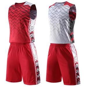 Customized Reversible Basketball Jersey Set <b>For</b> Men <b>Kids</b> Blank Basketball <b>Clothes</b> Quick Drying Breathable Man Children Tracksuit - Product Image 2