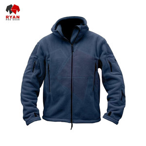 Veste polaire d'hiver personnalisée Ryan Pro Gear unisexe, col montant, design confortable et respirant avec logo personnalisé sur le devant - Product Image 4