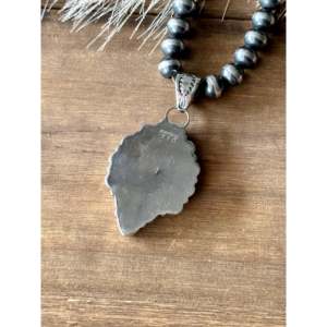 Southwest Handmade Multi Stone & Sterling Silver Cluster Pendant Bezel <b>Set</b> - Product Image 5