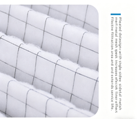 Filtre purificateur d'air primaire en plaque de fibres synthétiques personnalisé, efficacité 95%, porosité 3m, température maximale 175F pour la gestion de l'air CVC