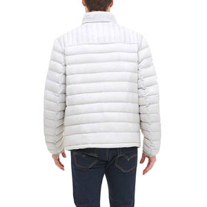 Chaquetas de Invierno Transpirables al por Mayor, Chaqueta Acolchada Gruesa con Logotipo Personalizado, Chaquetas de Hombre con Bolsillos Laterales, Chaqueta de Burbujas para Hombre - Product Image 5