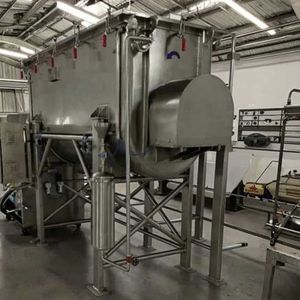 Máquina mezcladora de masa de acero inoxidable al por mayor, fabricación a granel, mezcla uniforme para polvo seco y húmedo, productos químicos para alimentos, molienda de engranajes - Product Image 1