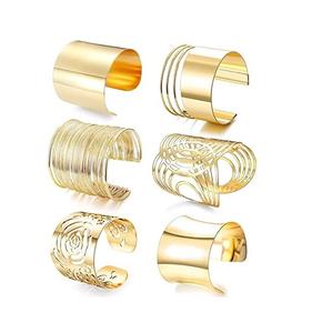 Última joyería Brazalete de latón Tamaño personalizado para mujer Joyería de moda Compromiso Boda Brazalete de latón Uso de fiesta - Product Image 3