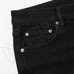 <b>Women</b> High Quality Denim <b>Jeans</b> Pants New Design Straight Style Mid Waist Cotton Material Dark Wash Branded Dropshipping Stock - Product Image 5