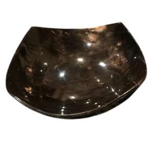 World Craft Impex Auténtico Cuenco de cuerno de búfalo de estilo religioso vikingo hecho a mano para frutas y verduras - Product Image 4