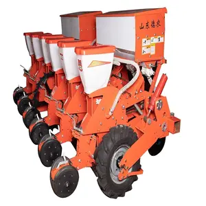 Agricultural Maize Seeder Drill 4 Rows Maize Planter With Fertilizer Corn Recise Seeder