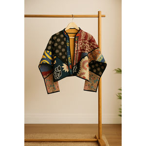 Ventes en gros de vestes matelassées mi-longues noires, fabricant et fournisseur en gros de vêtements d'extérieur matelassés - Product Image 2