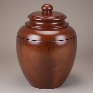 Urne souvenir en bois de luxe fabriquée à la main pour les cendres Fourniture en vrac de boîte commémorative de crémation Prix raisonnable - Product Image 4