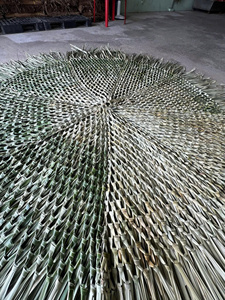 Tejas de Techo de Paja Naturales Tradicionales para Exteriores, para Uso en Hoteles y Resorts, Material de Techo de Palma Ecológico Hecho a Mano en Vietnam - Product Image 6