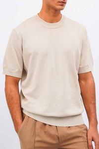 Venta caliente 100% PolyesterT-Shirt Brand New Outdoor Collection Conjuntos de camisetas de entrenamiento para hombres Camiseta lisa con logotipo personalizado - Product Image 3