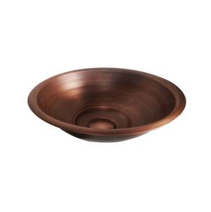 Fregadero lavado de cobre de superficie pulida para el hogar de diseño moderno y elegante con colador para uso en la cocina - Product Image 6