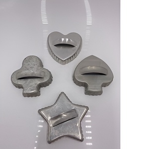 Coupe-biscuits en métal en acier inoxydable moderne classique avec forme de flocon de neige de finition polonaise brillante pour la cuisson prix de gros - Product Image 6