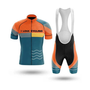 Traje de ciclismo más vendido al por mayor, uniforme de ciclismo hecho a medida para hombres, pantalones cortos de bicicleta, conjunto de Jersey de traje de ciclismo - Product Image 3