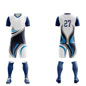 Conjuntos de Uniformes de Fútbol Personalizables con Estampado por Transferencia de Calor, Diseño Propio, Camiseta y Pantalones Cortos de Equipo, Nailon/Cachemira, 100% Poliéster, para Hombre - Product Image 5