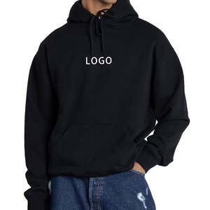 Sudadera con Capucha Extra Grande de Algodón con Logotipo Bordado Promocional, Lisa, Teñida, con Cuentas, para Otoño, para Promocionar Marcas Corporativas al por Mayor - Product Image 1