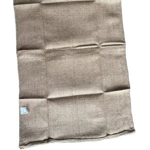 Sacs en jute B.Twill 100% écologiques de haute qualité et durables, qualité alimentaire VOT, 44x26,5 pouces, poids du sac 1020 g, antibactériens - Product Image 1