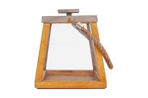 Elegante candelabro de madera hecho a mano, de calidad premium farol, ideal para decoración interior y exterior, disponible para suministro global - Product Image 4