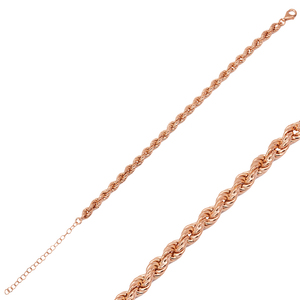 Pulsera de cadena de barrena Lisa para mujer, joyería de plata de ley 925 hecha a mano turca, nueva moda - Product Image 6