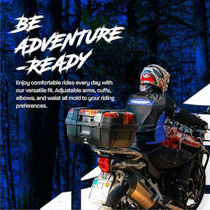 Cordura resistente al agua para hombre, resistente al viento chaqueta de invierno, armadura CE, tiras reflectantes, múltiples bolsillos, motocicleta, carreras de automóviles - Product Image 6