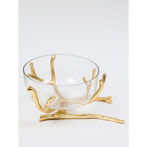 Bol d'accent élégant en métal argenté, centre de table de luxe fait à la main, pièce décorative pour salon, table à manger, décoration d'intérieur - Product Image 5